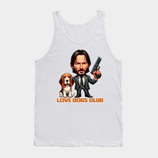 LOVE DOG (Gun) CLUB Tank Top